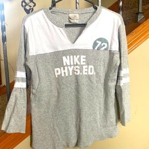 Nike 3/4 sleeve baseball tee
